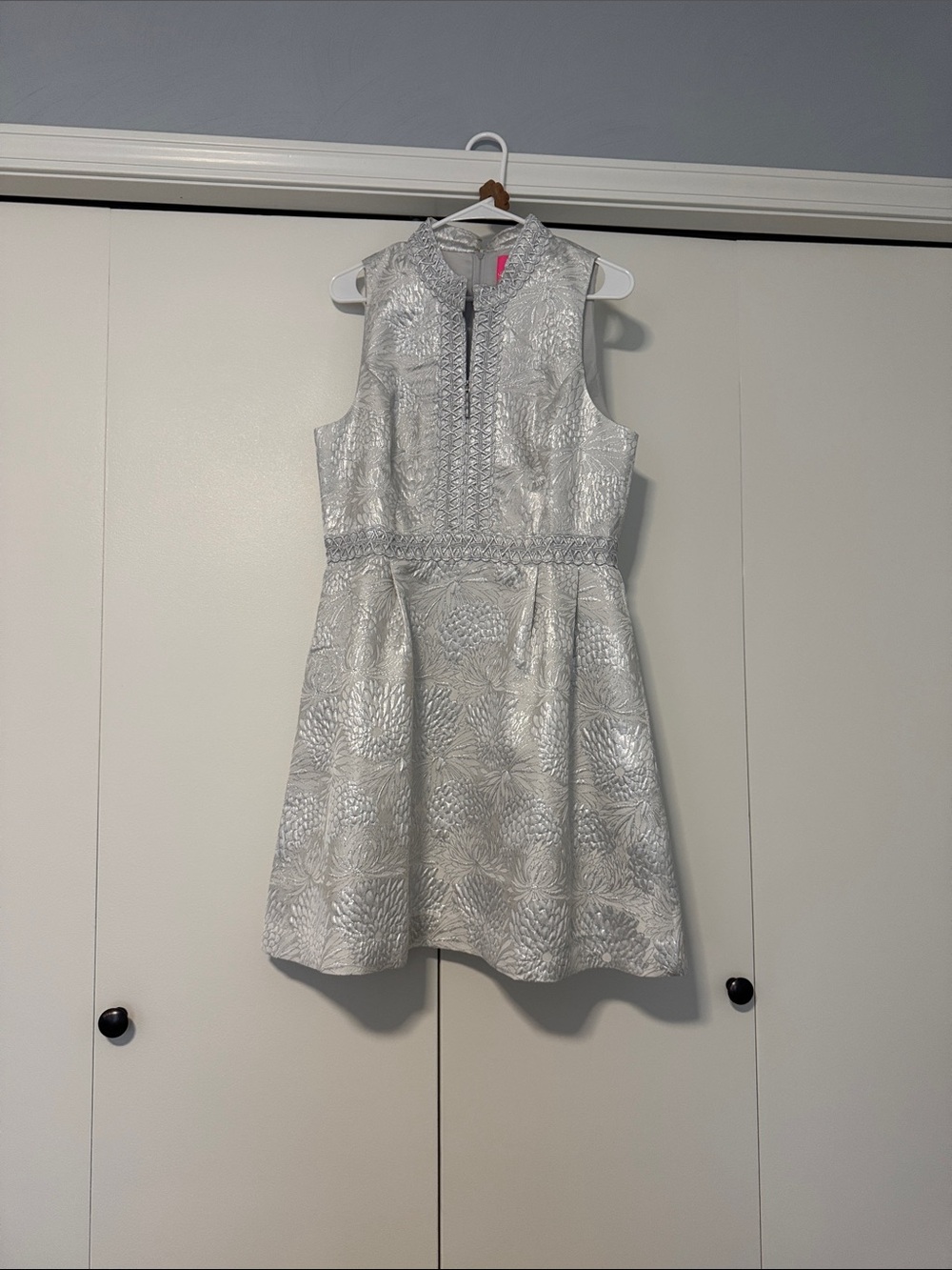 Lilly Pulitzer Franci Dress in Seaside Grey